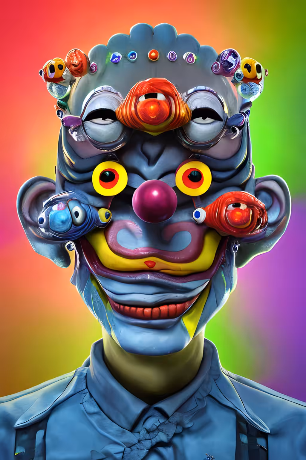 Distorted Face #1