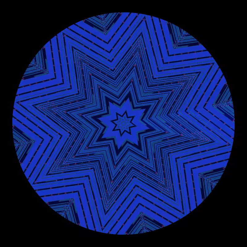 Binary kaleidoscope #45