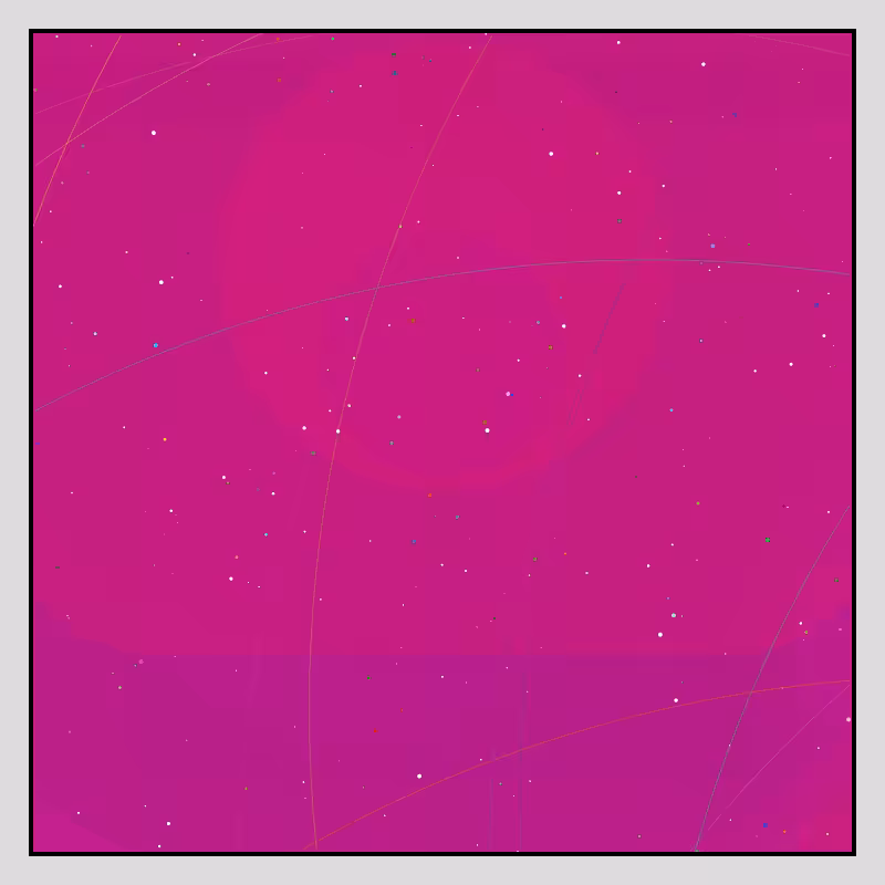 Color Field Starry B #199