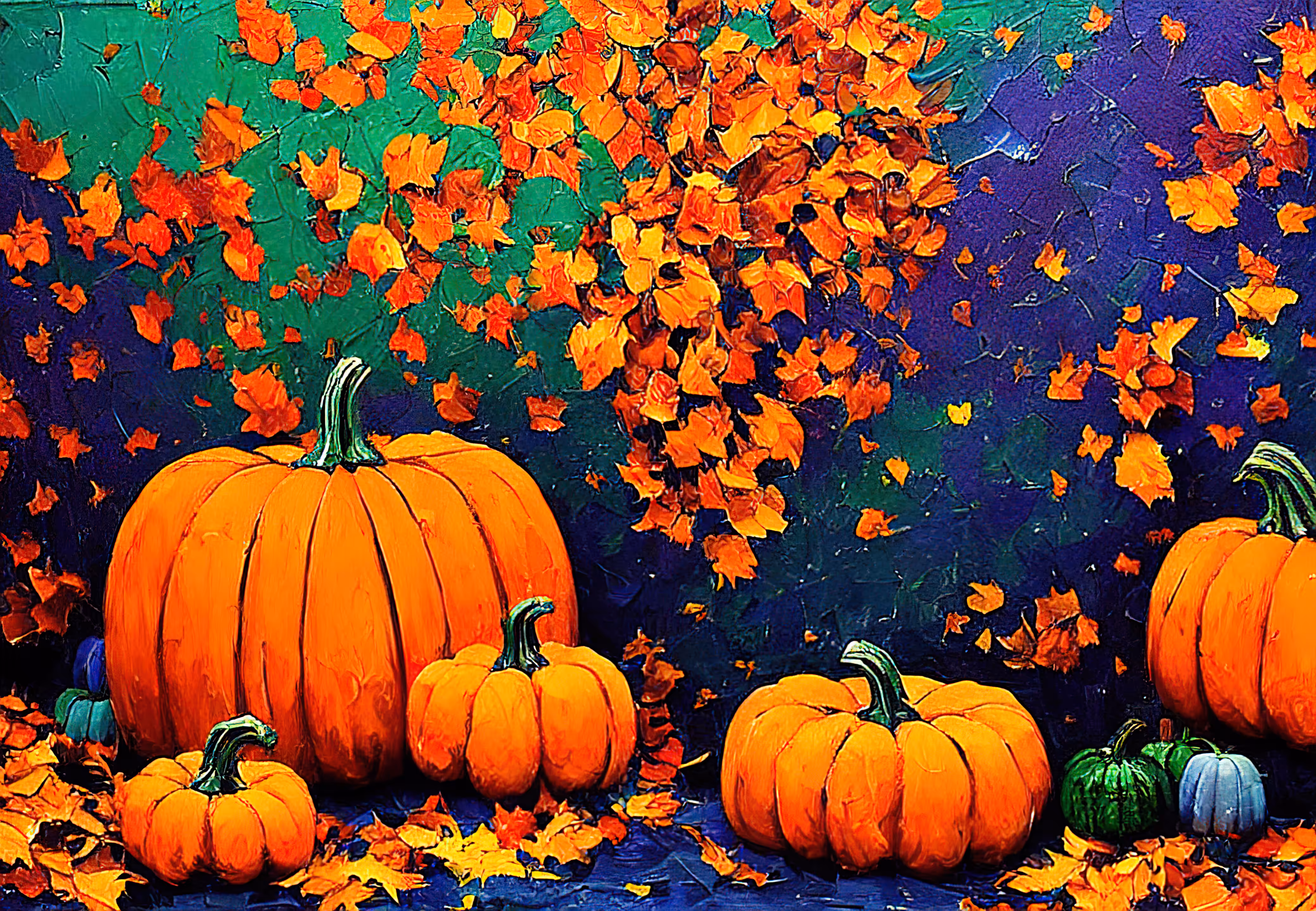 pAInting: Pumpkin #1