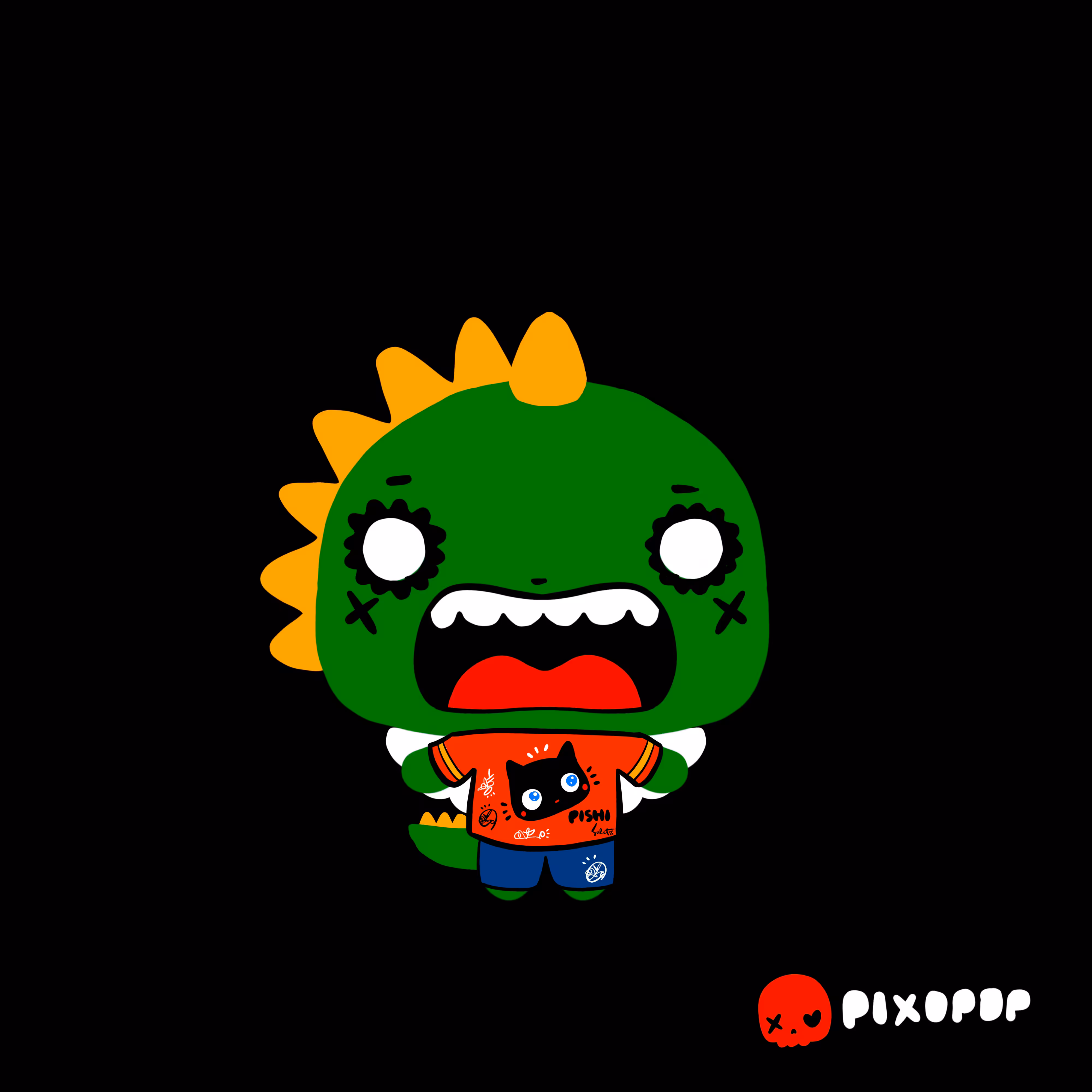 PIXOPOP CUTIES: Draco #4 (Rare)