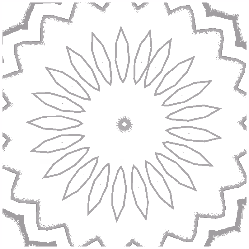 Glitch Mandala #8