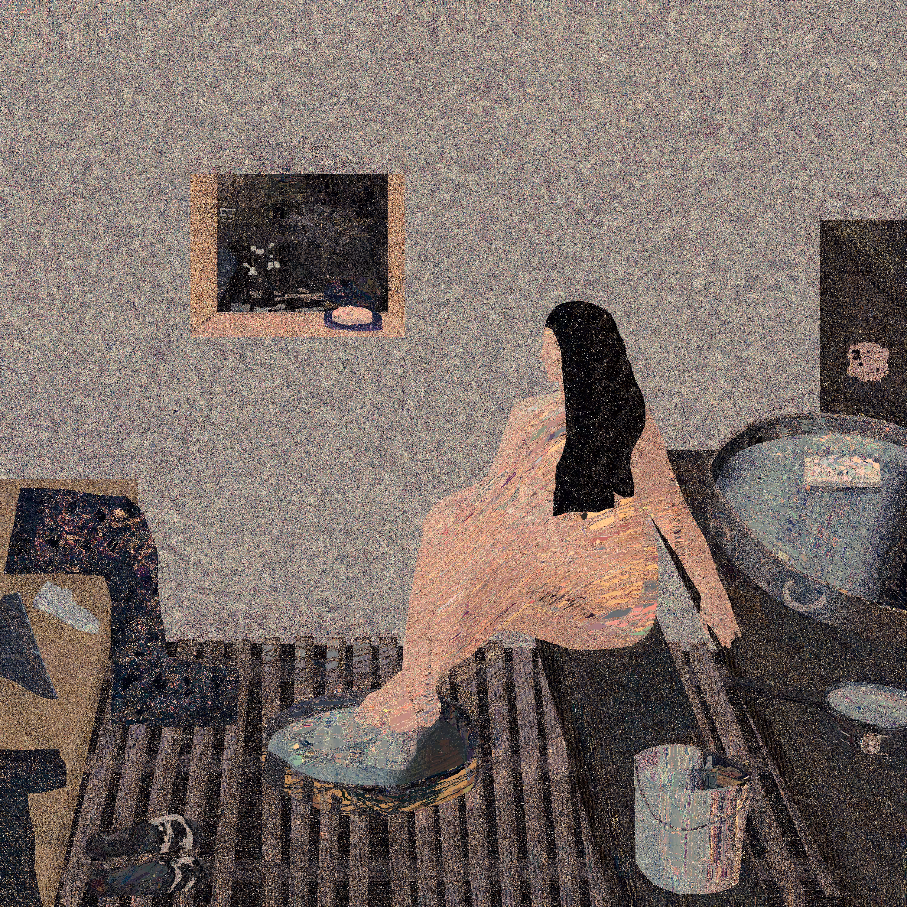 Woman in a Tub 