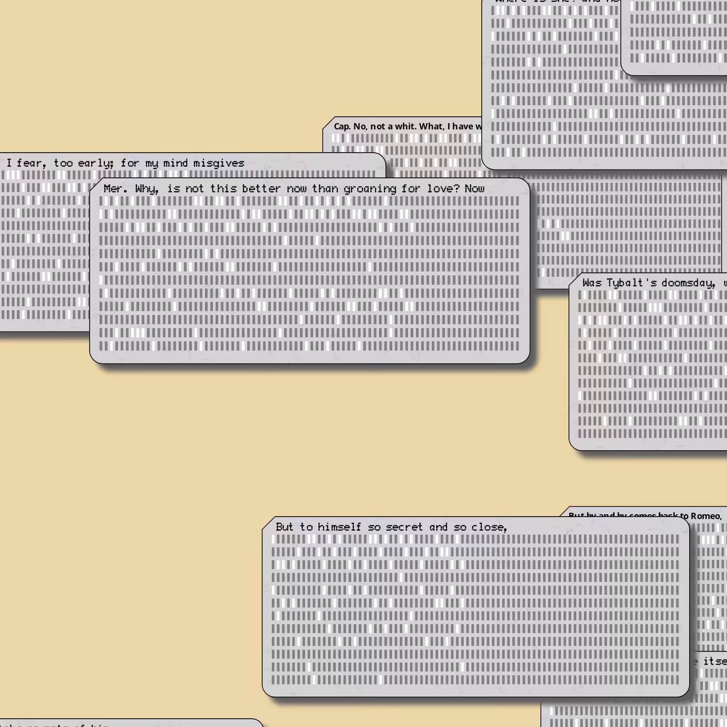 Romeo and Juliet on Punched Cards (Free) #95