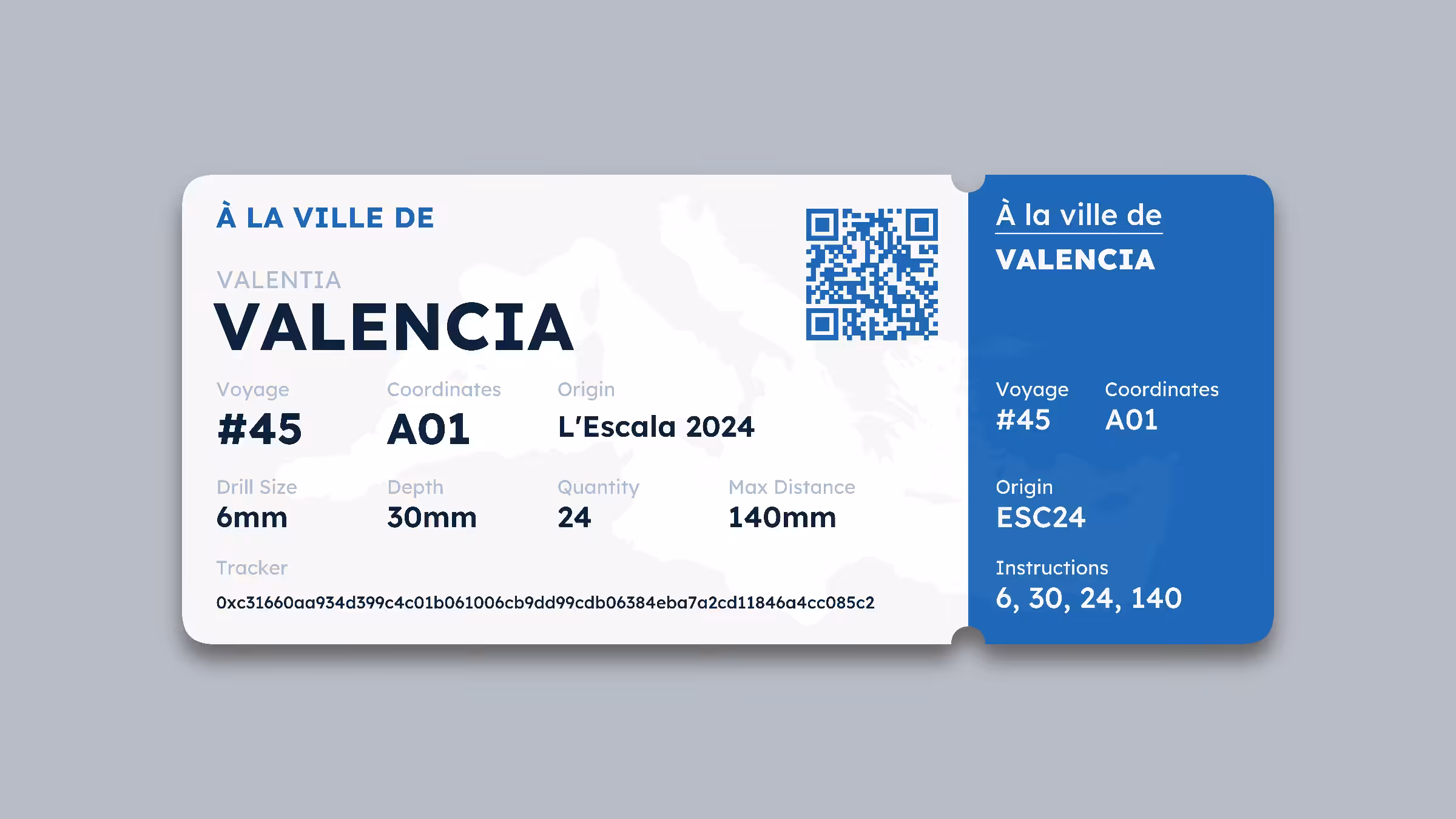 À la ville de #45