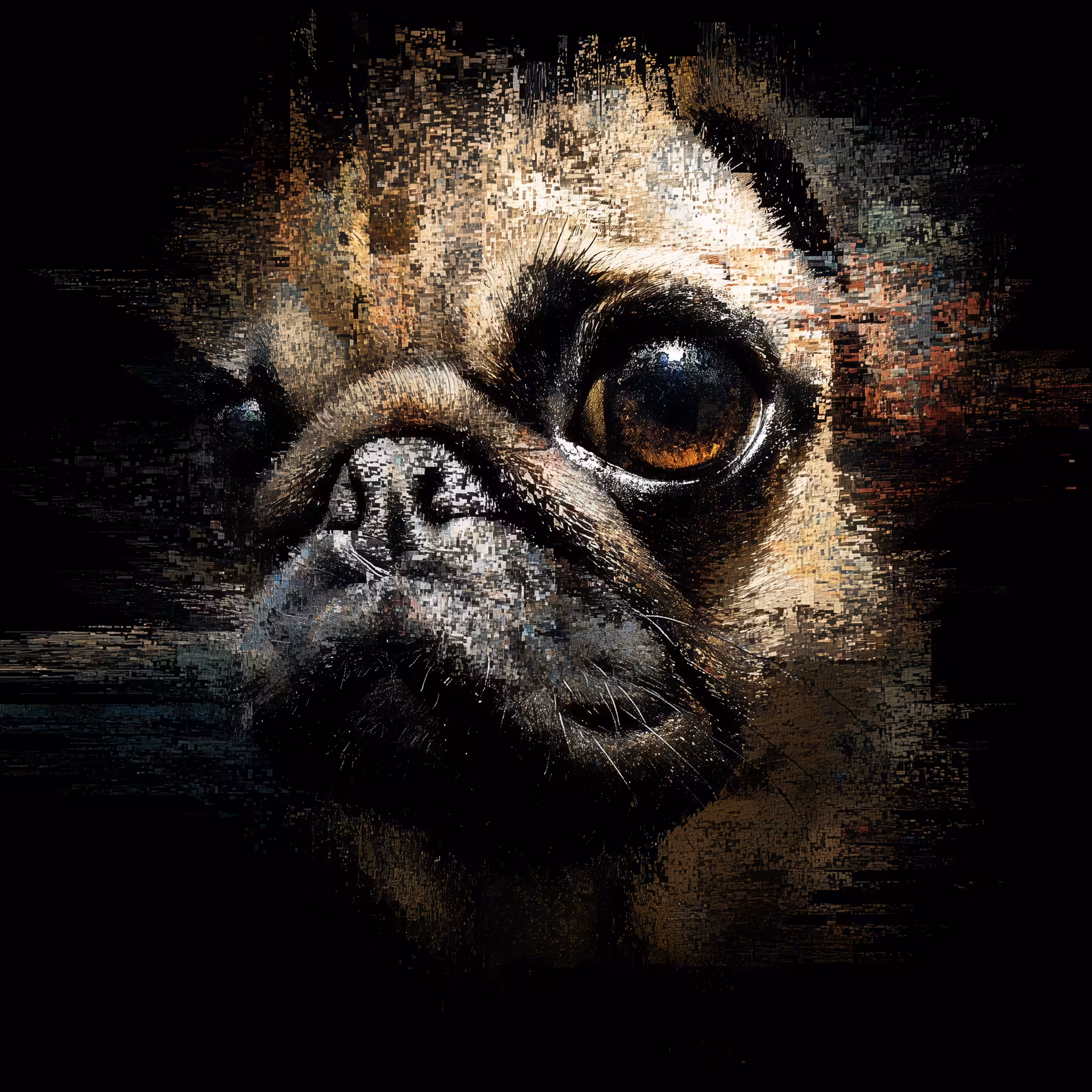 Grainy Pug #2