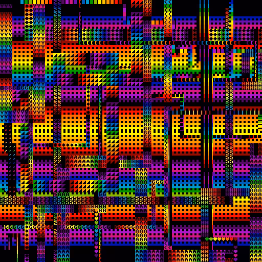 Etch a Rainbow #61