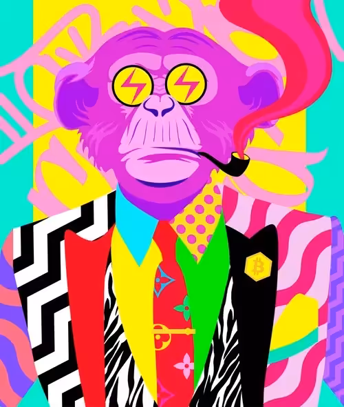 LOUIS VUITTON CRYPTO MONKEY by J_SKY. Crypto animals V3 #20