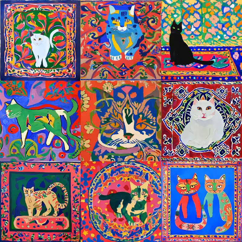 99 Patchworks of 9 Lives #30