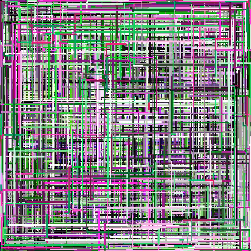 Bifurcations (straight lines) #17