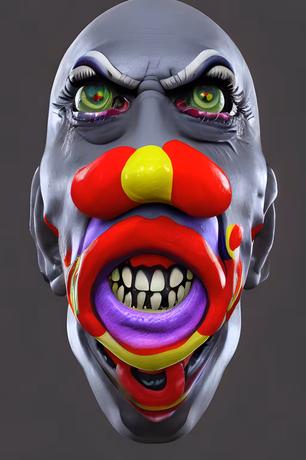 Distorted Faces: Distorted Face #48