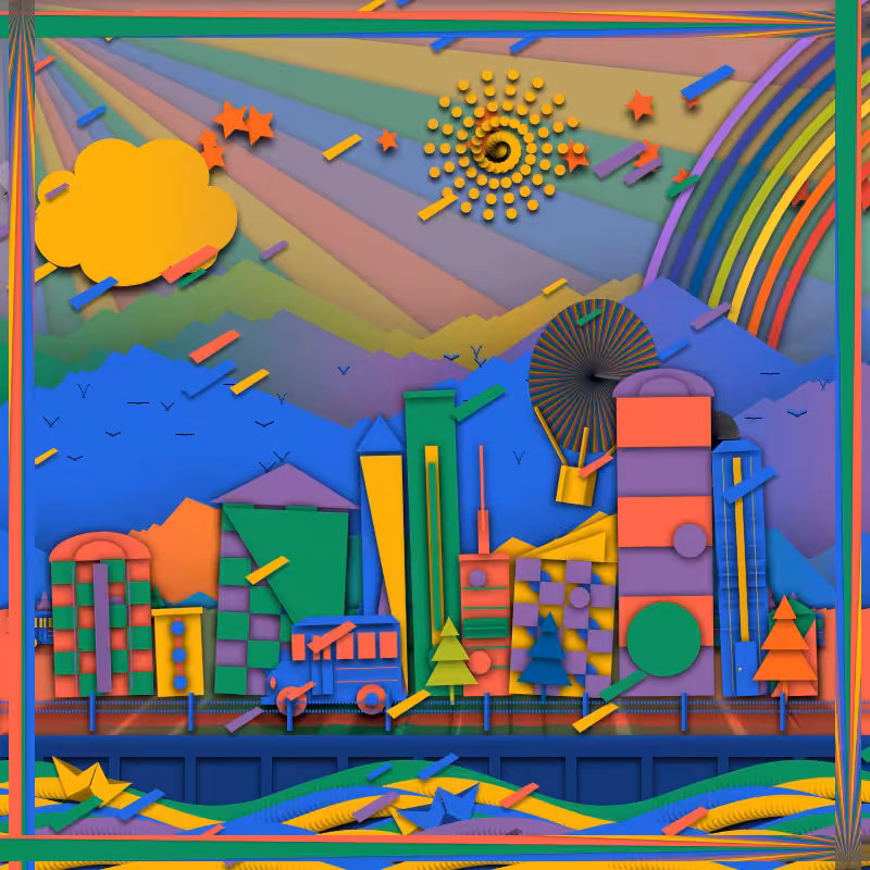 Paper Art 2.5D #97