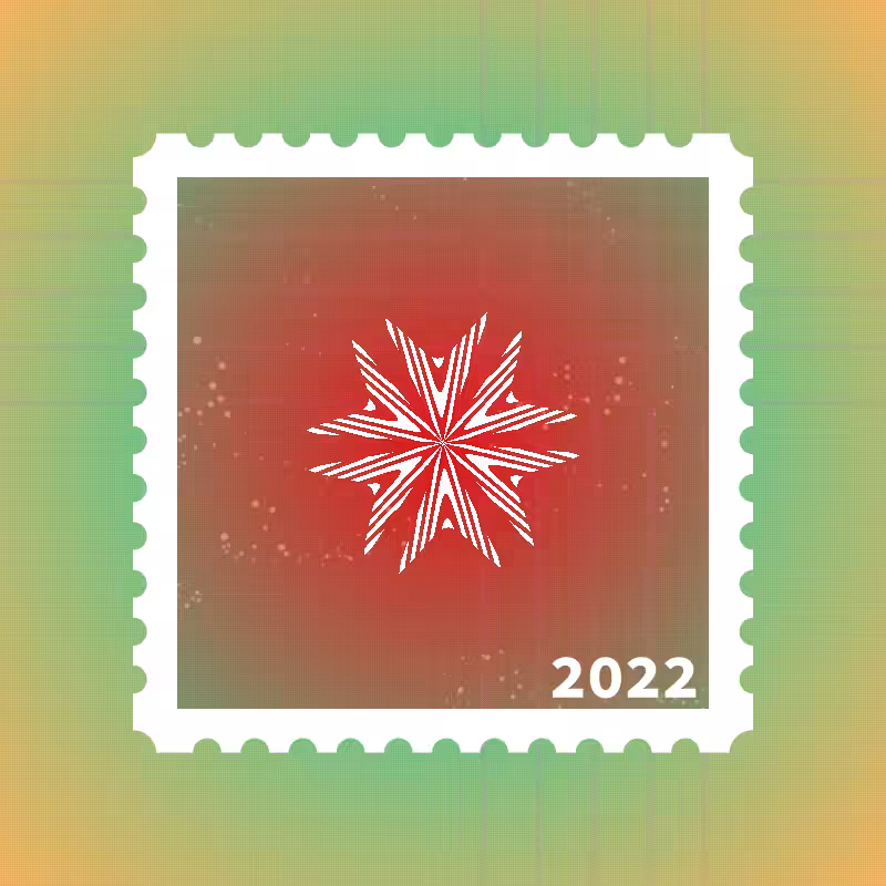 Snowflake stamp #48