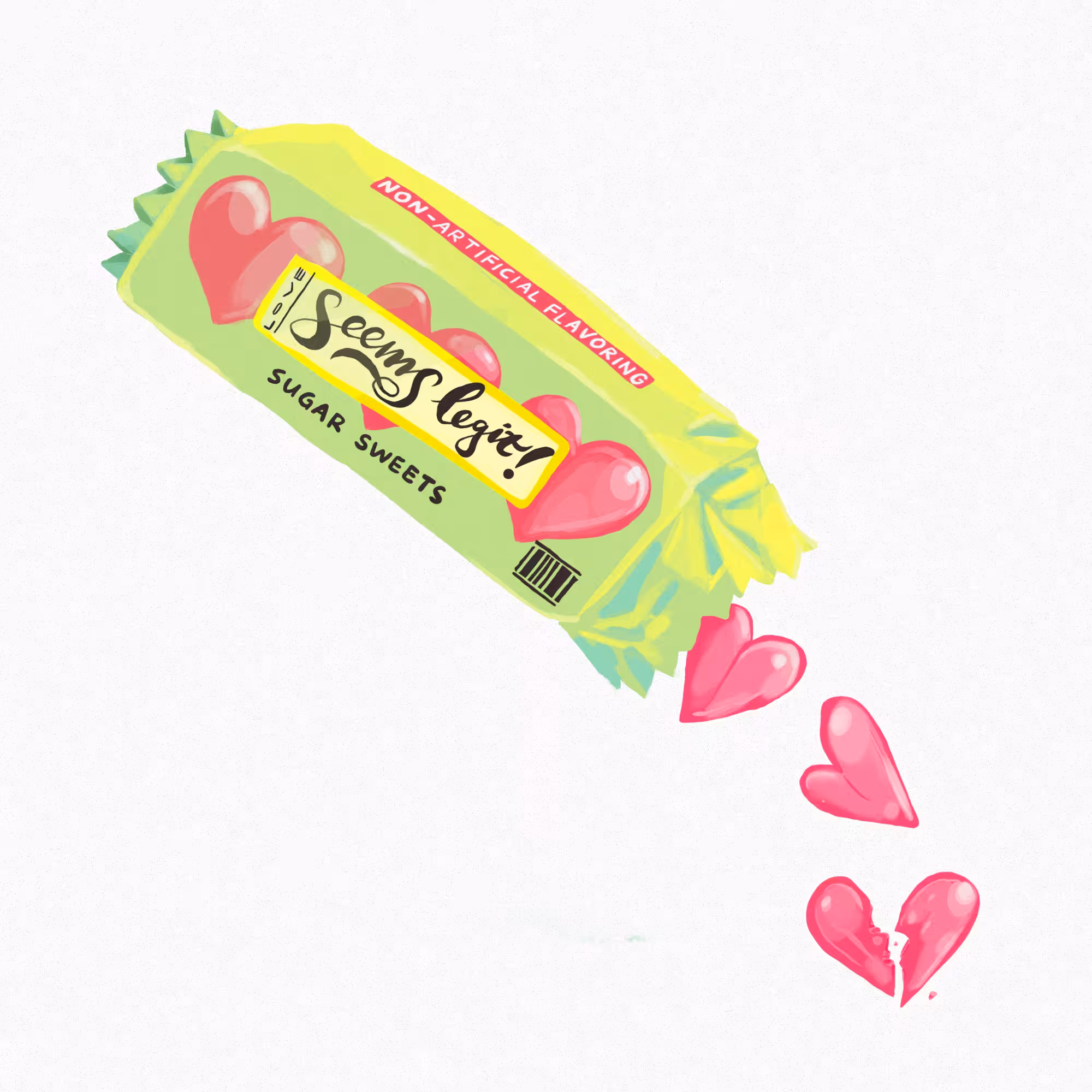 Sugar sweets, Love seems legit!