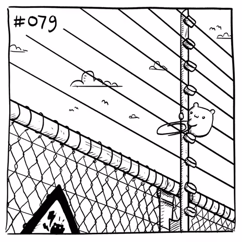 Suicidal Hamster #079 - Electric Fence