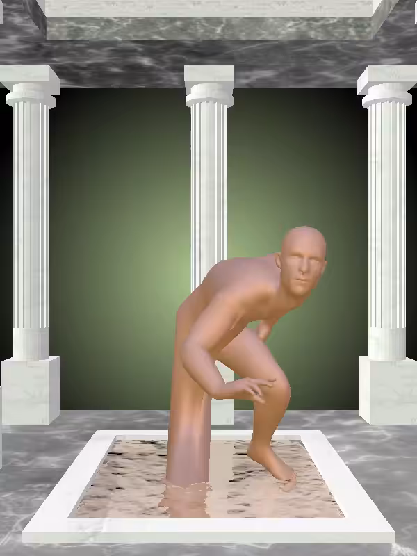 HeavenComputer: The Sneaky Metallic Brick Man #3984