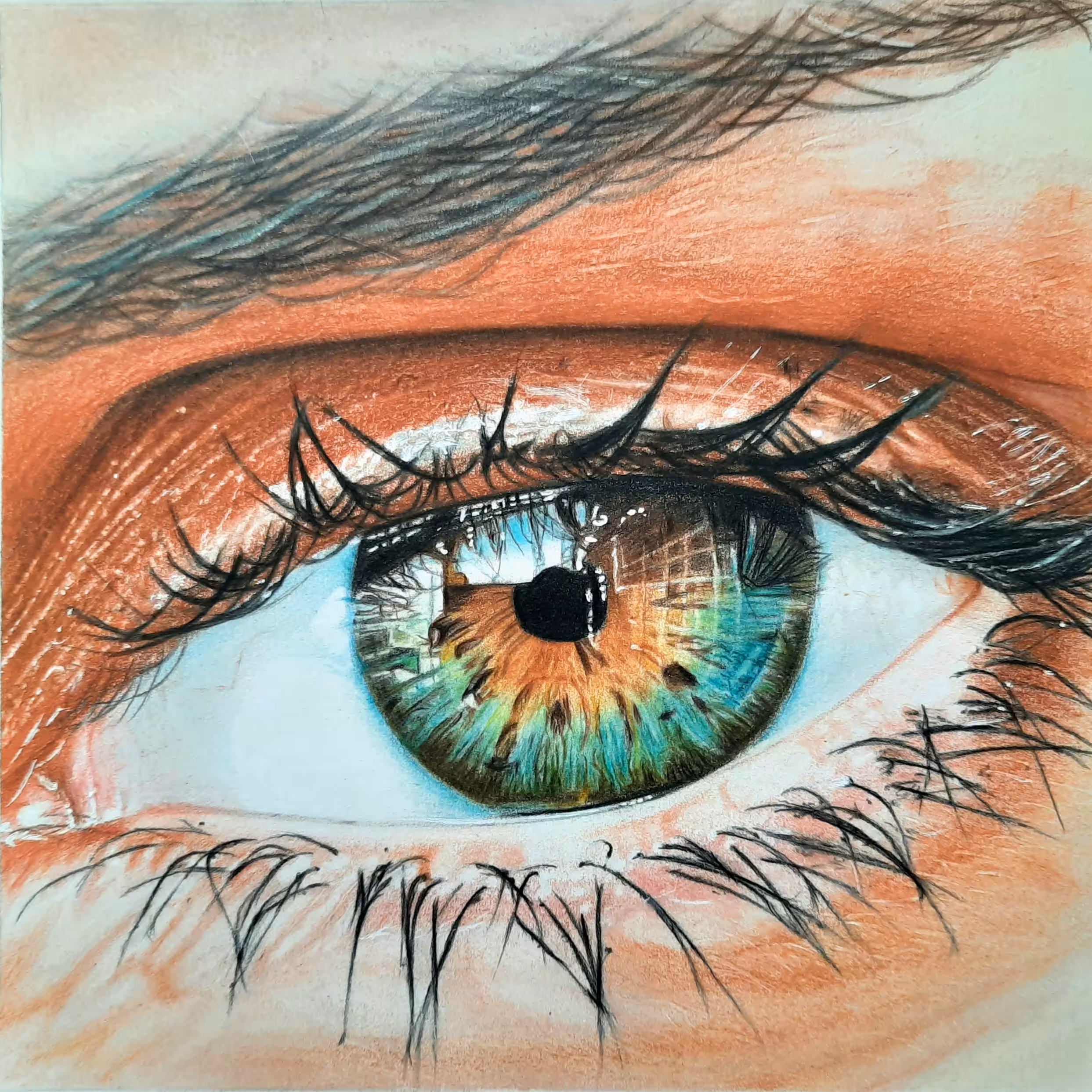 Her eyes 