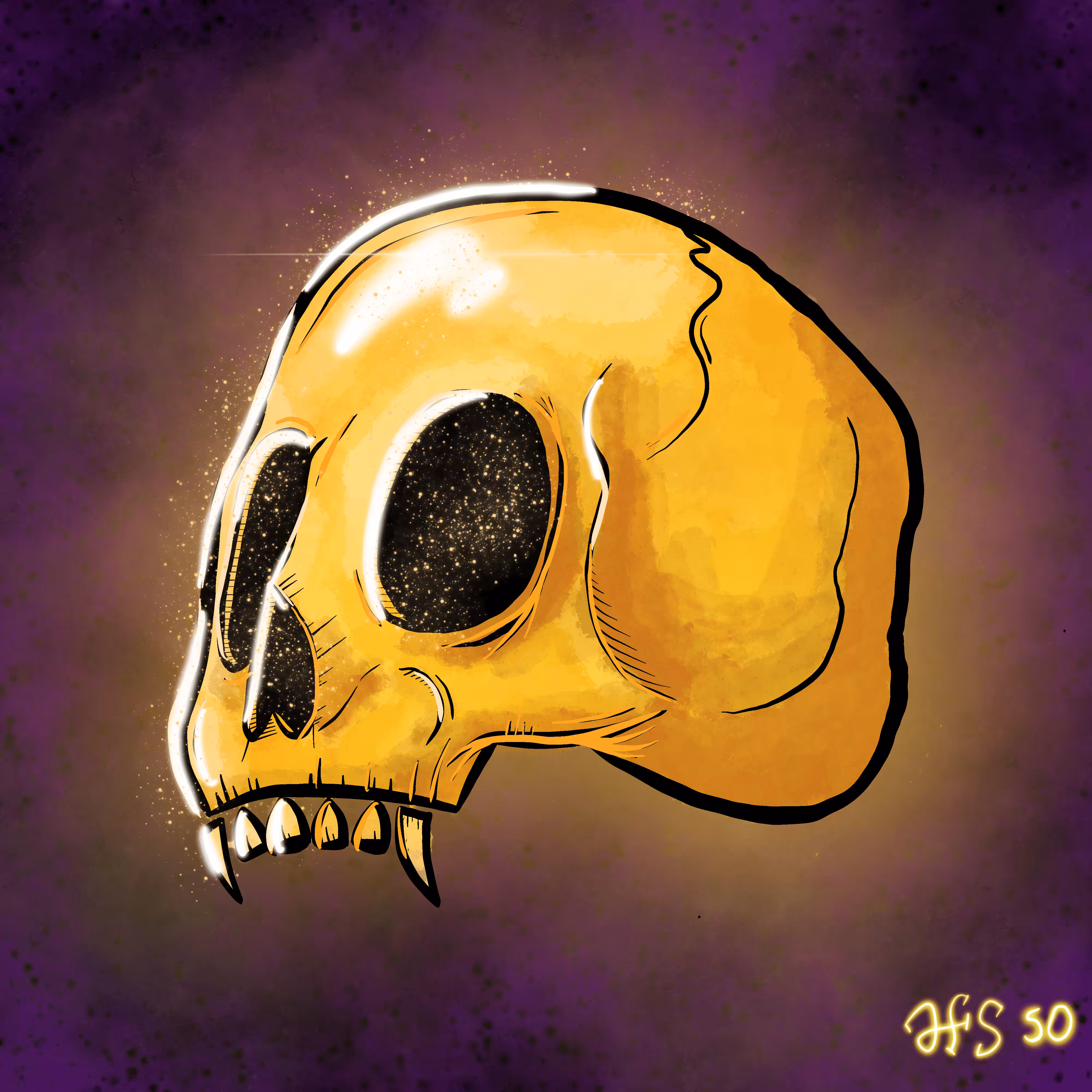 Almost Fancy Skull #50 (dreyri)