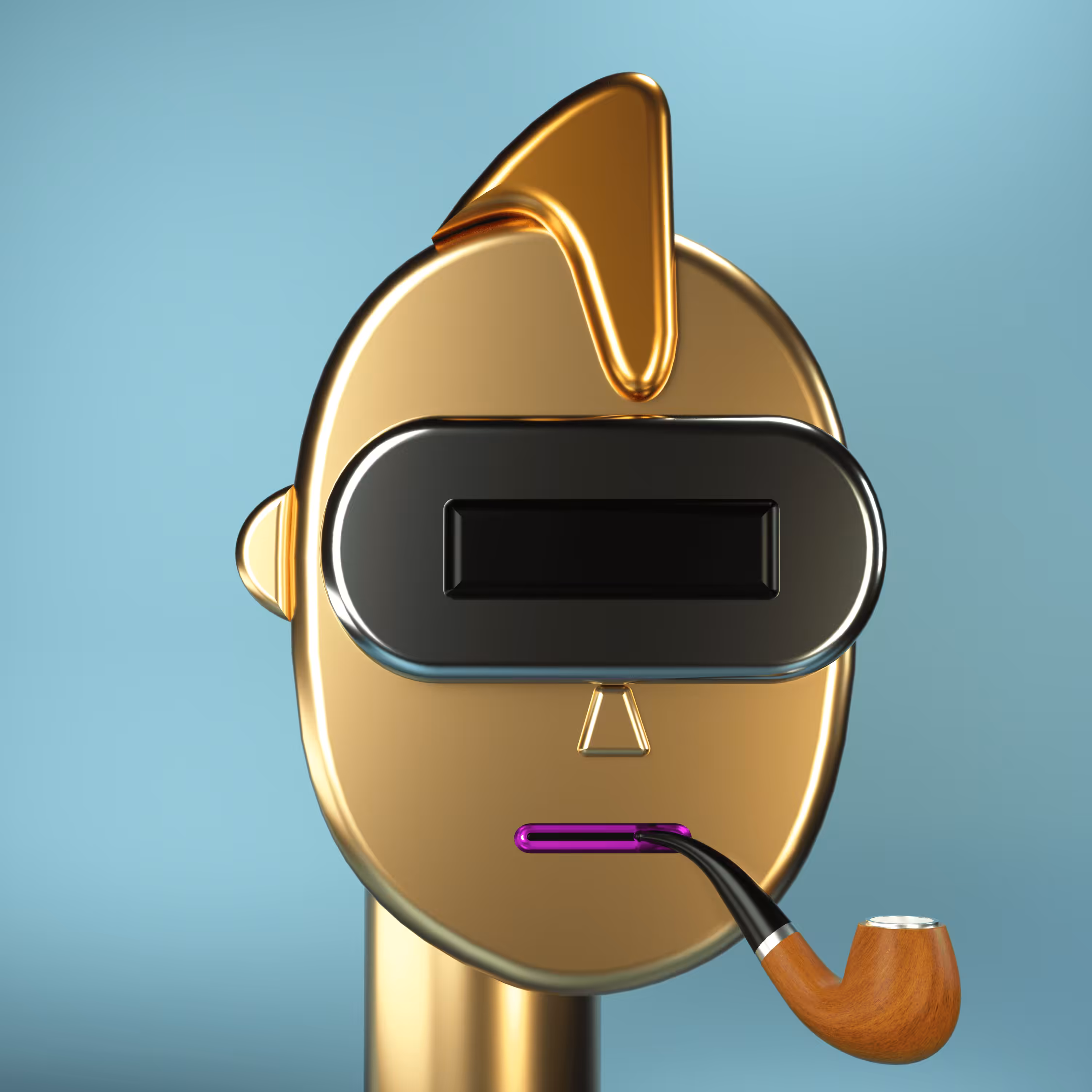 3D Chrome Punk #0563