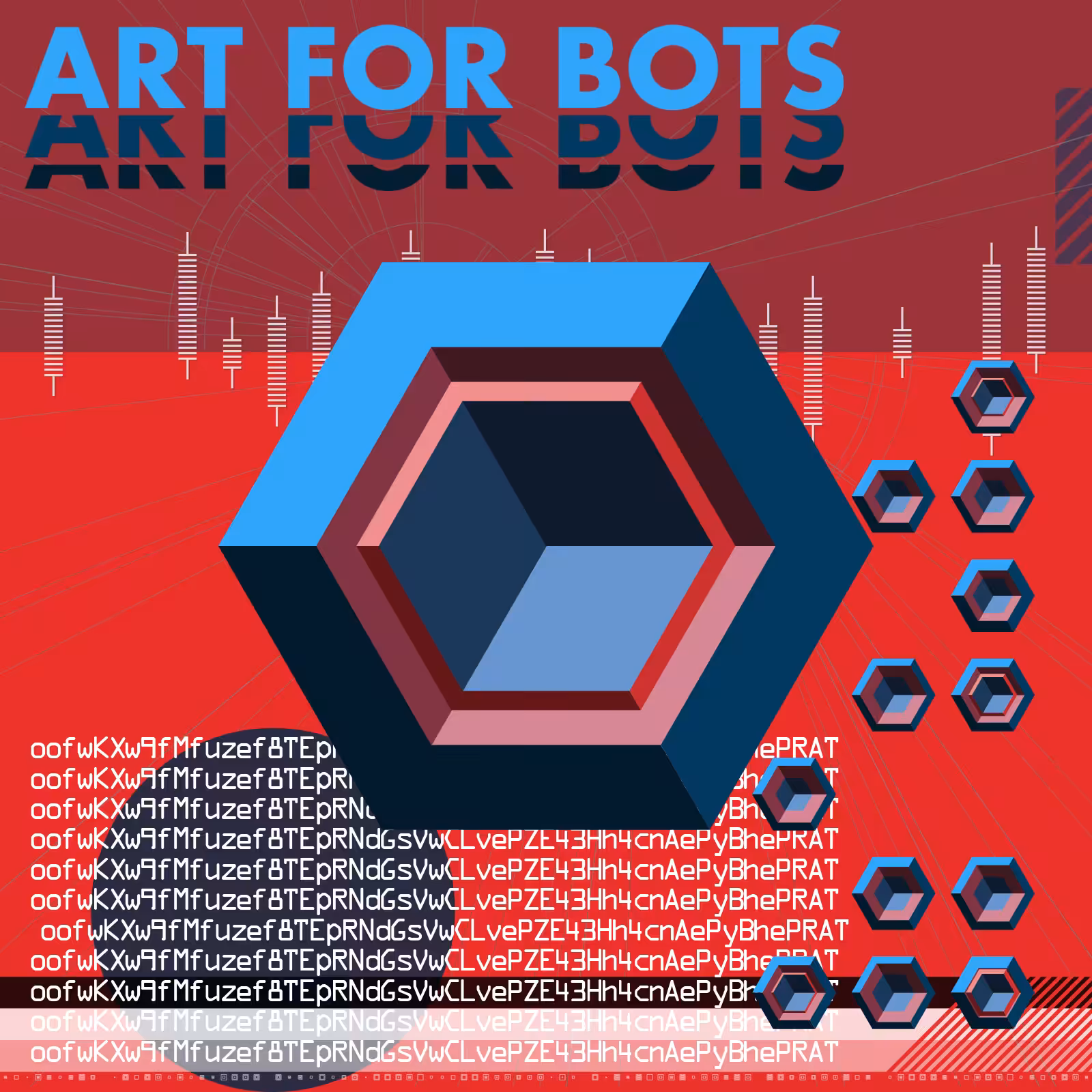 Hexagones - Art for Bots for Humans #43