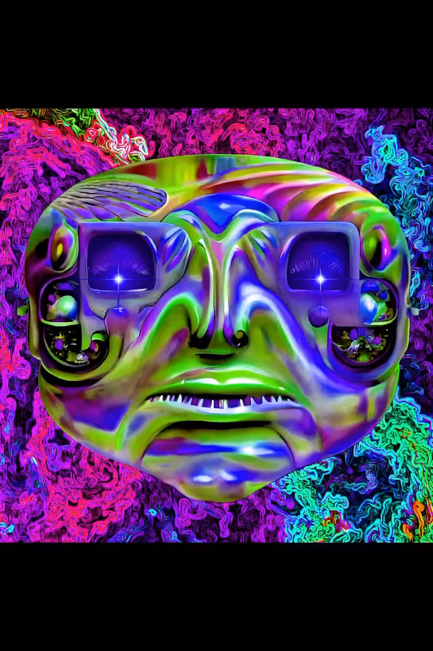 Colorful Radio face
