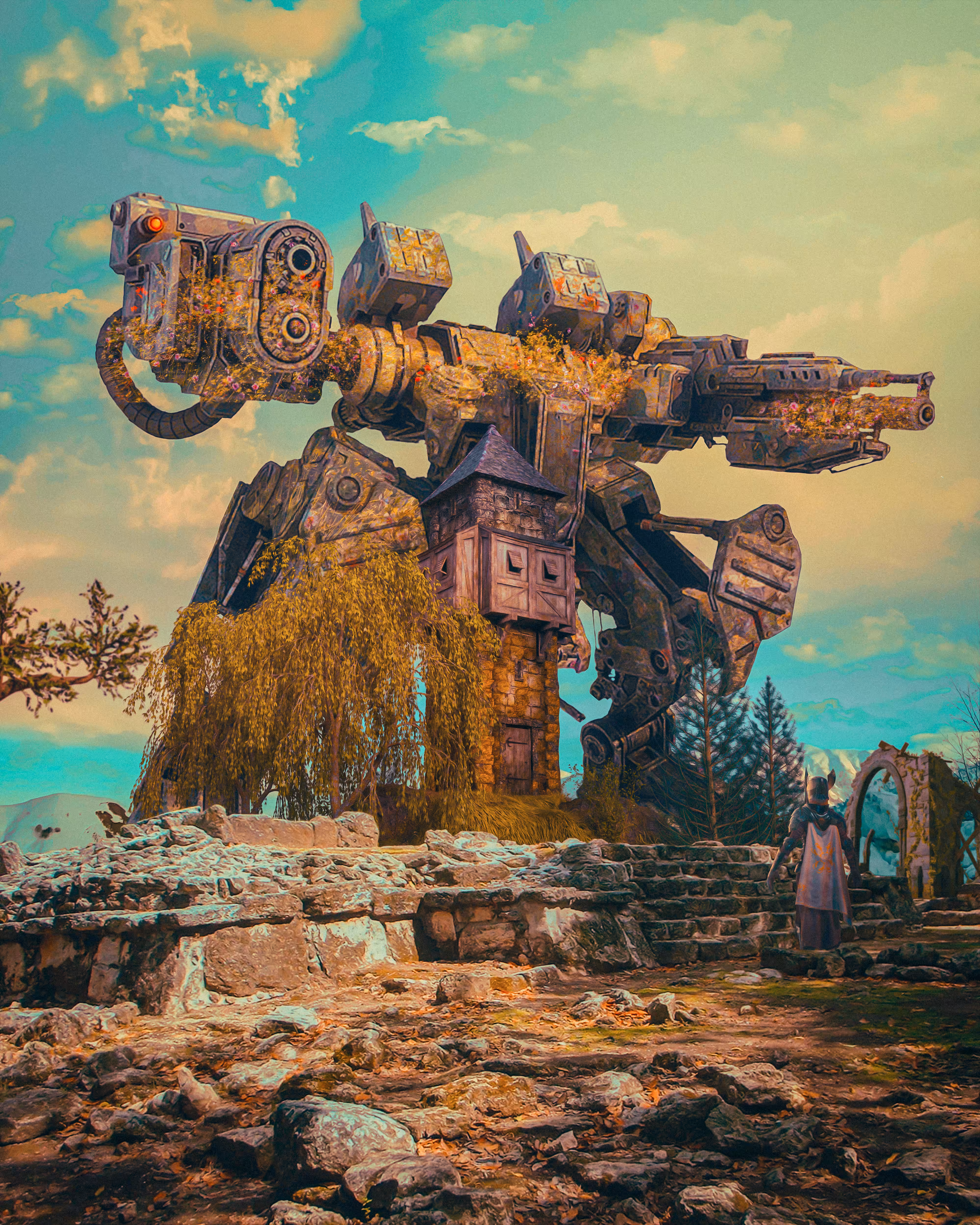 The execution of the war machines
