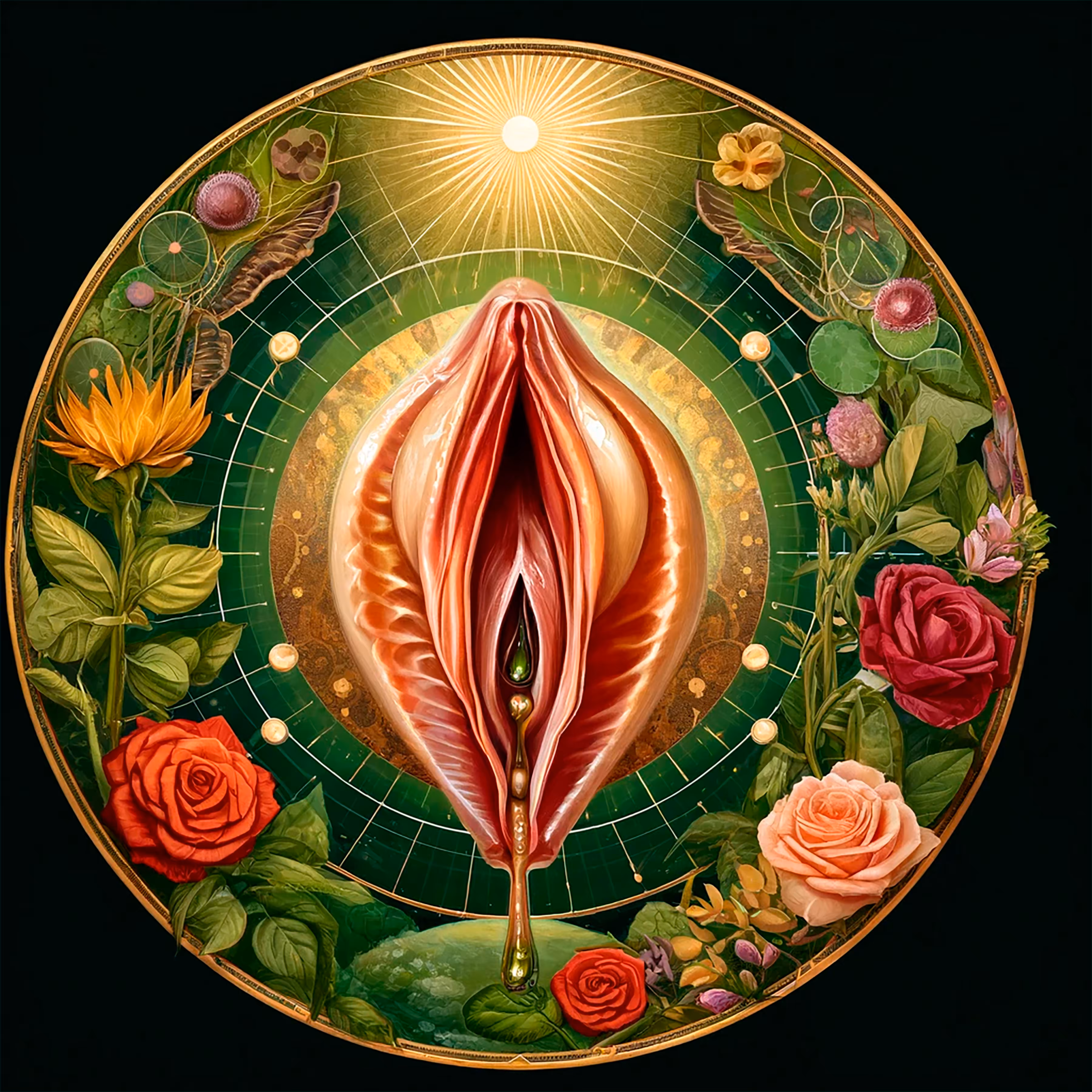 Solar Rose: Wet Radiance