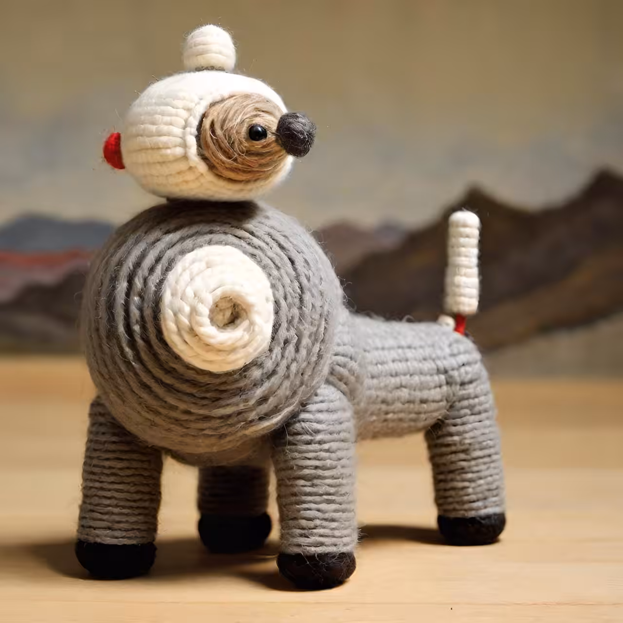 Perro con demasiado pedigree