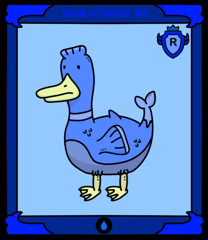 Duck of cards
