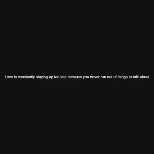 Love is constantly s...