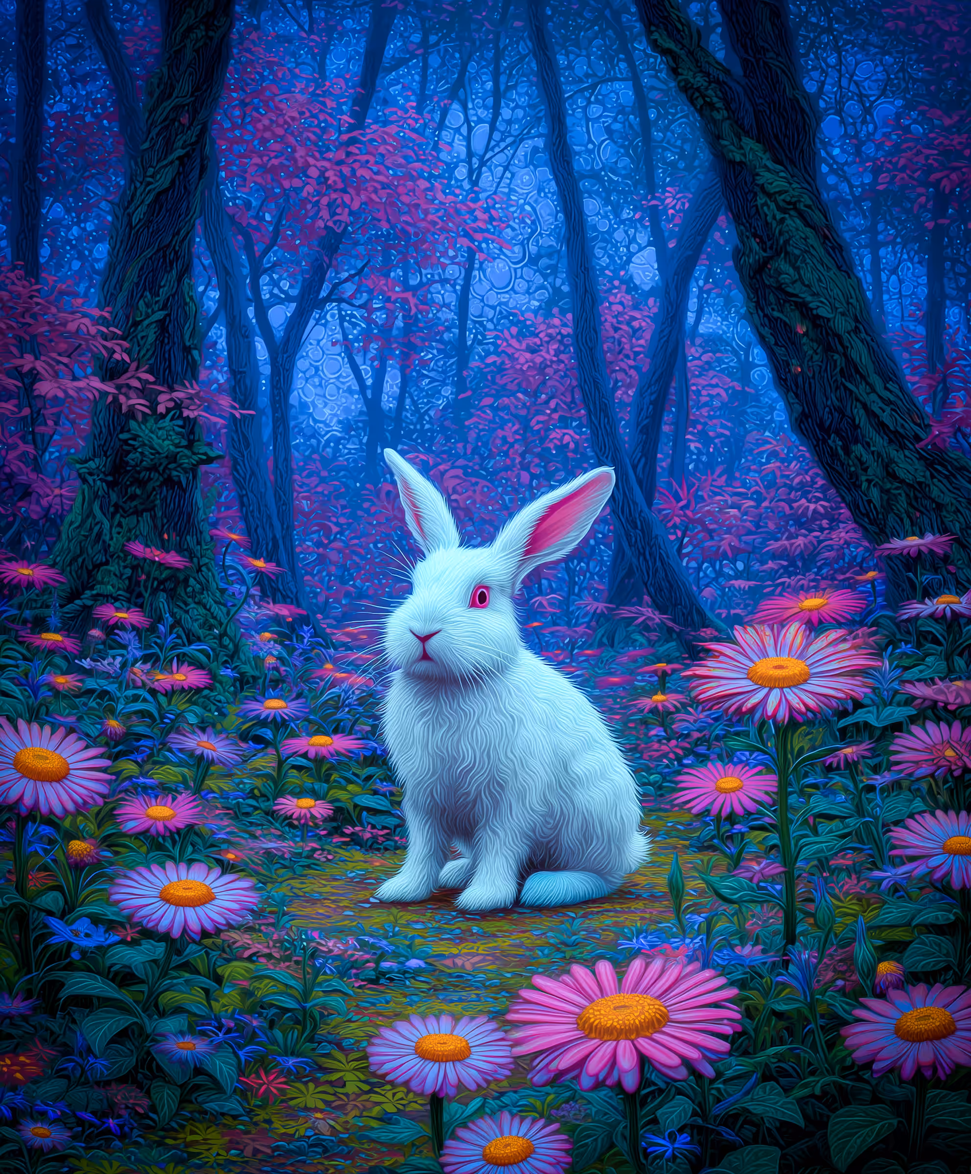 🐇 Midnight Pastel Guardian 💫