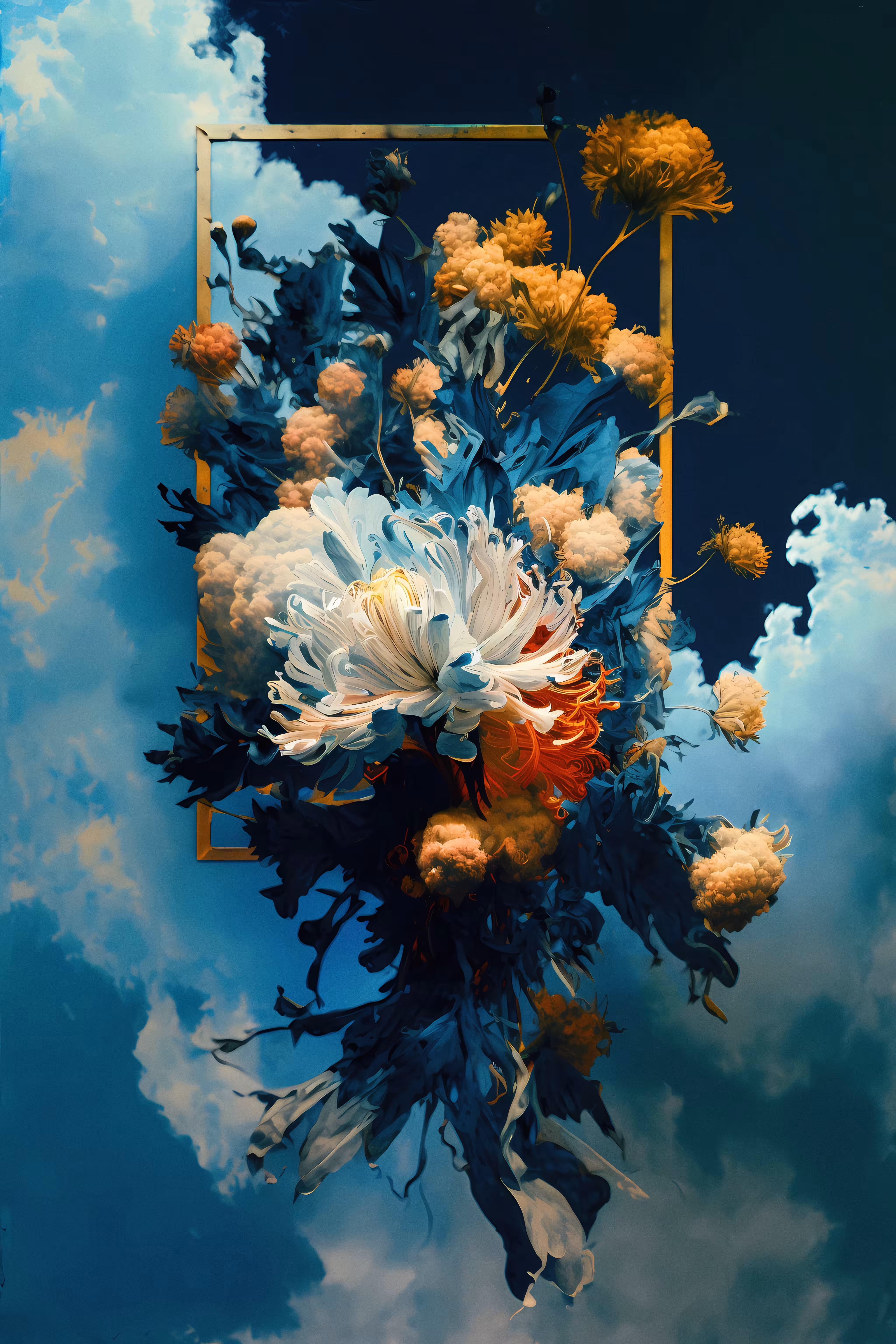 #29. Framed Flowers, 3.