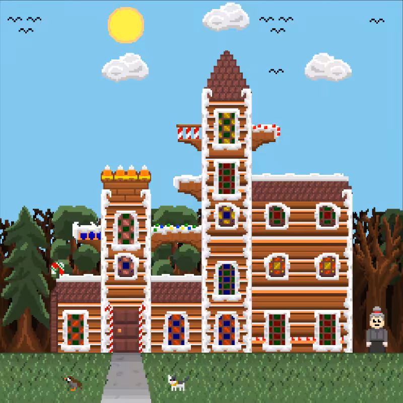 2D Mansion Candy House #72