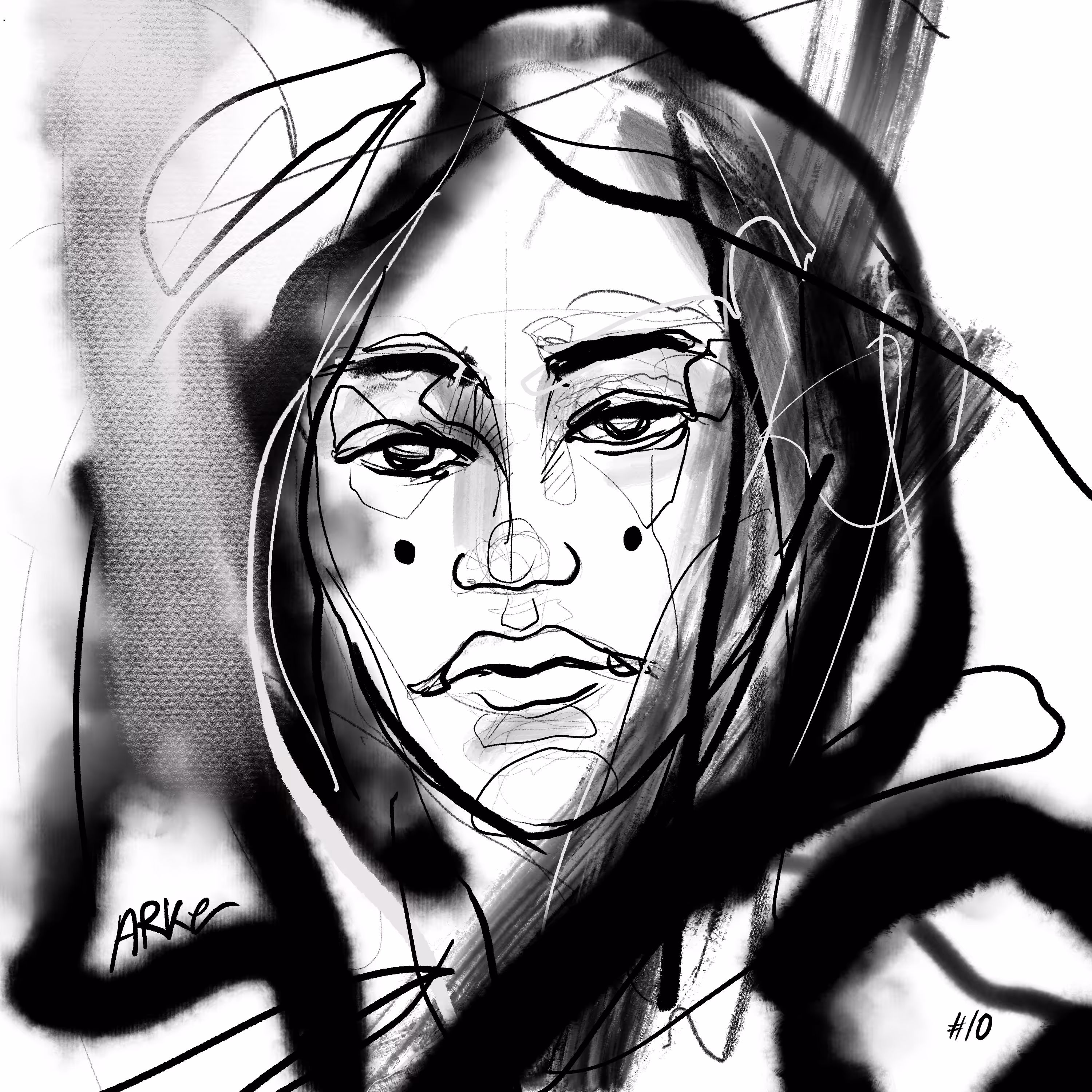 Arke - Lines Portrait #10