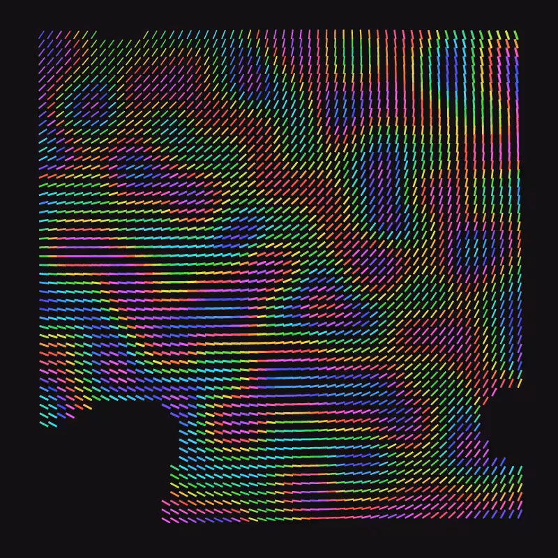 Wind map #124