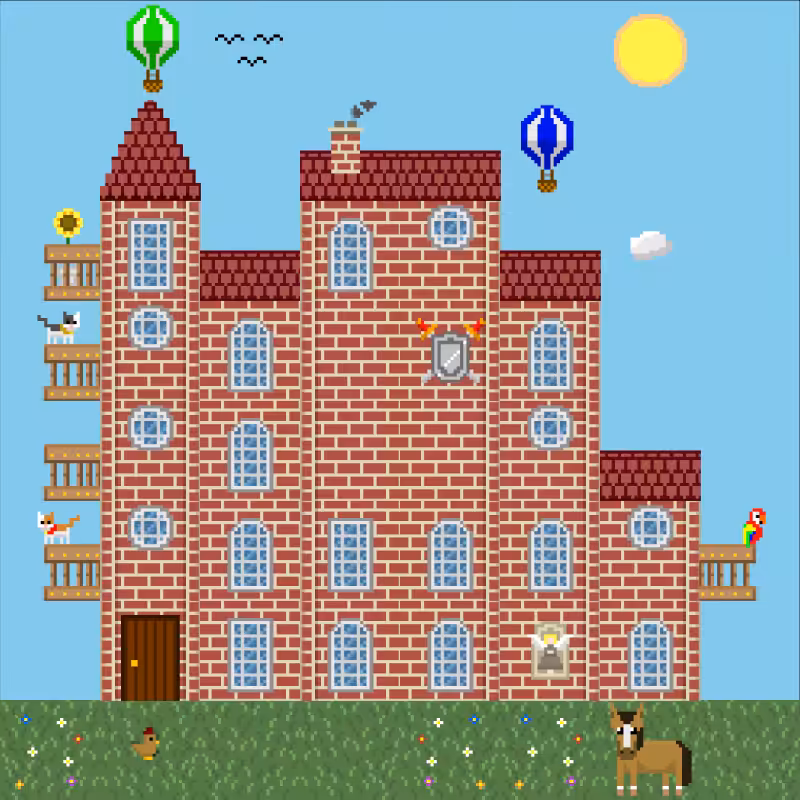 2D Mansion #858