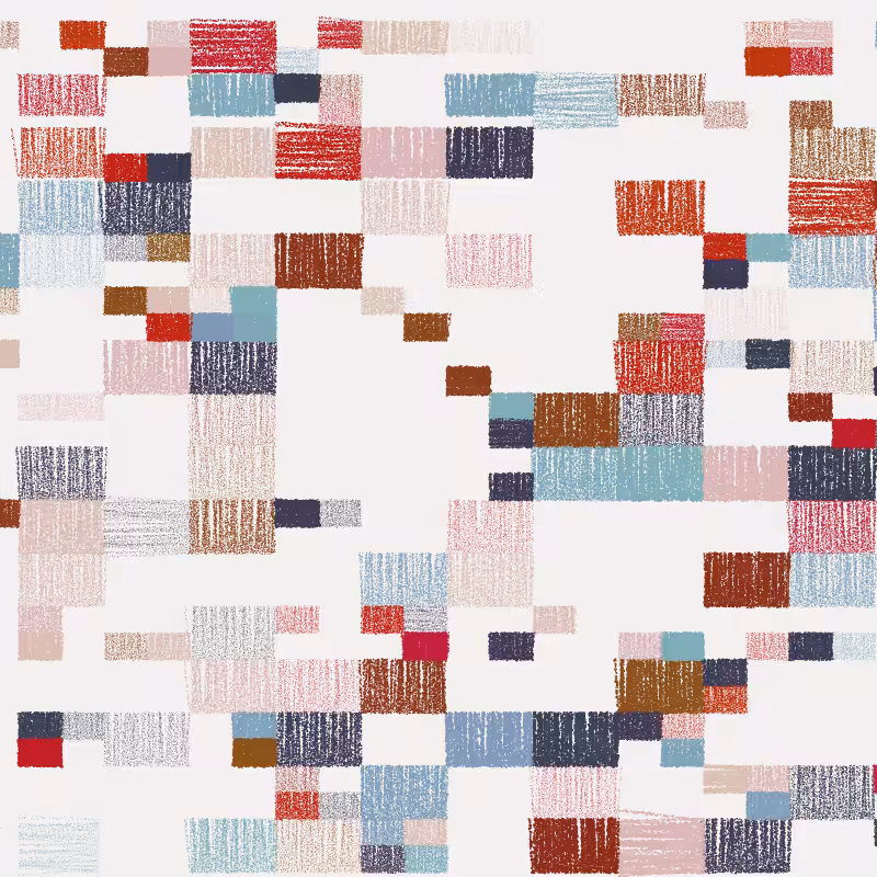 Composition #3 Patchwork Quilt #87