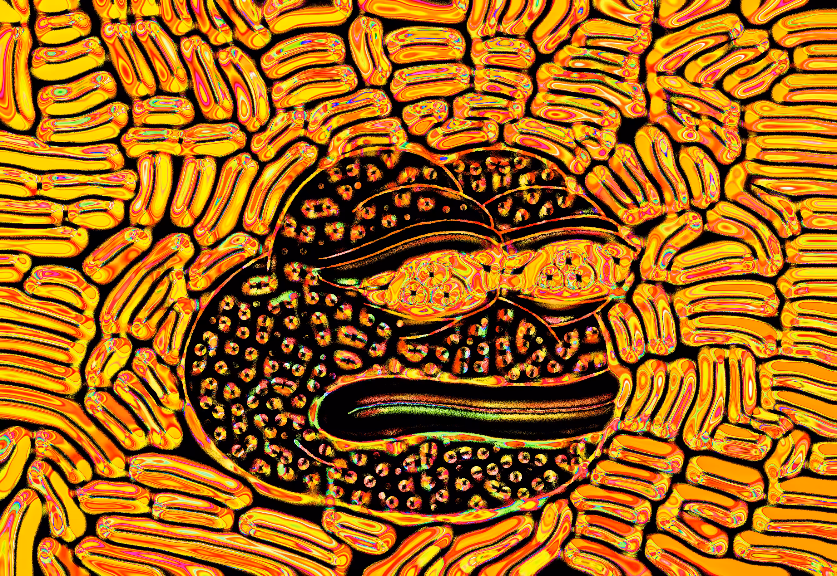24k Golden Pepe - Swarovski Limited Edition