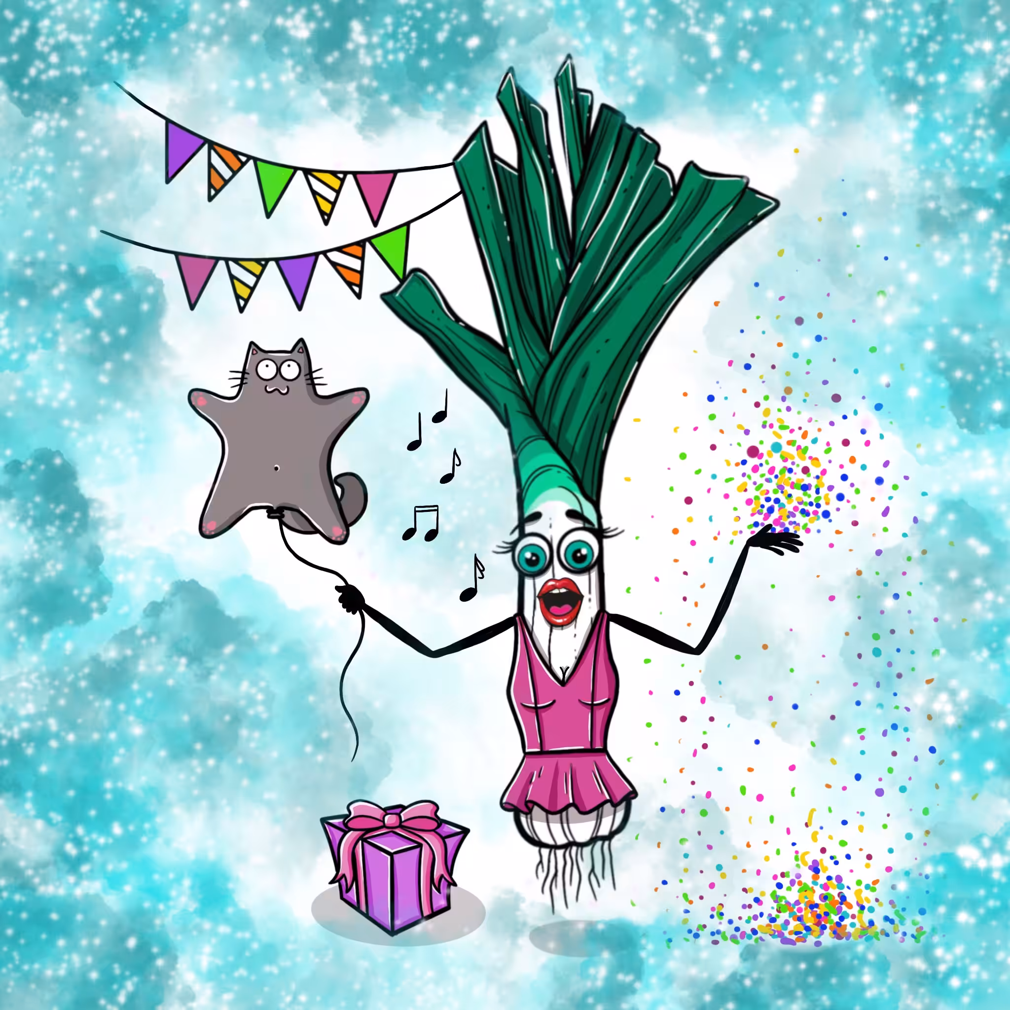  Happy Birthday Lady Leek #4