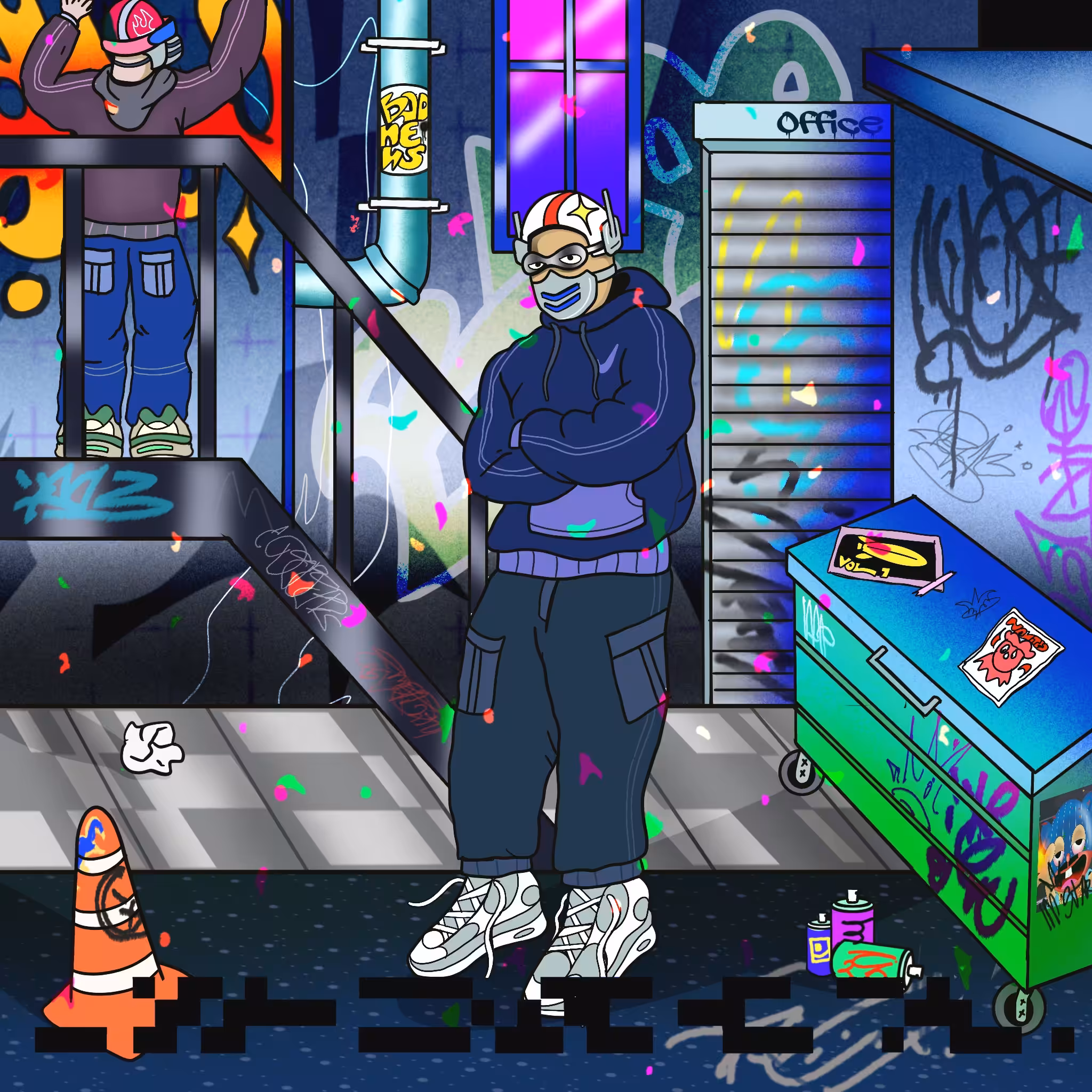 INVADER [1] / terror city club