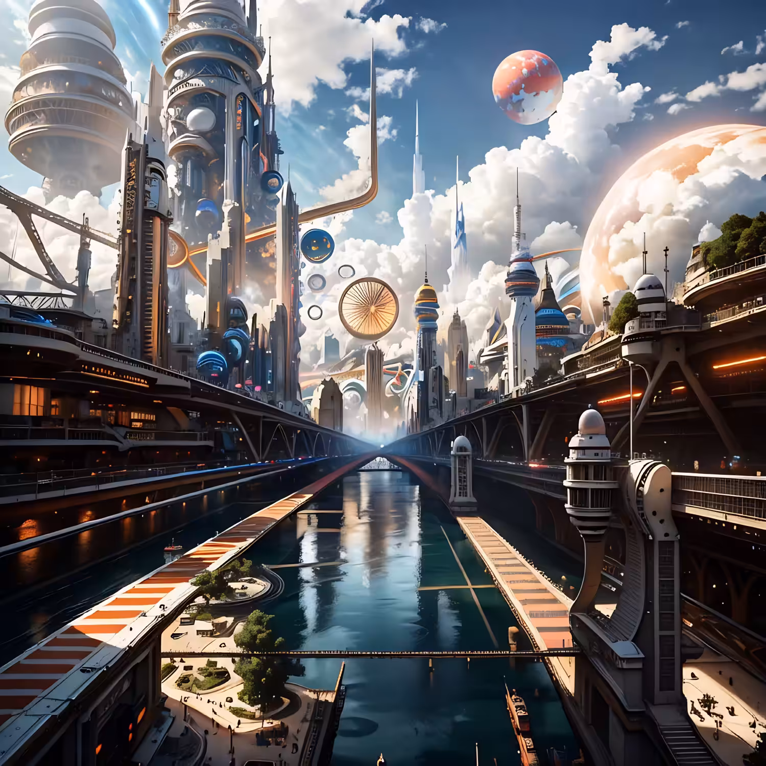Intergalactic cities of Union