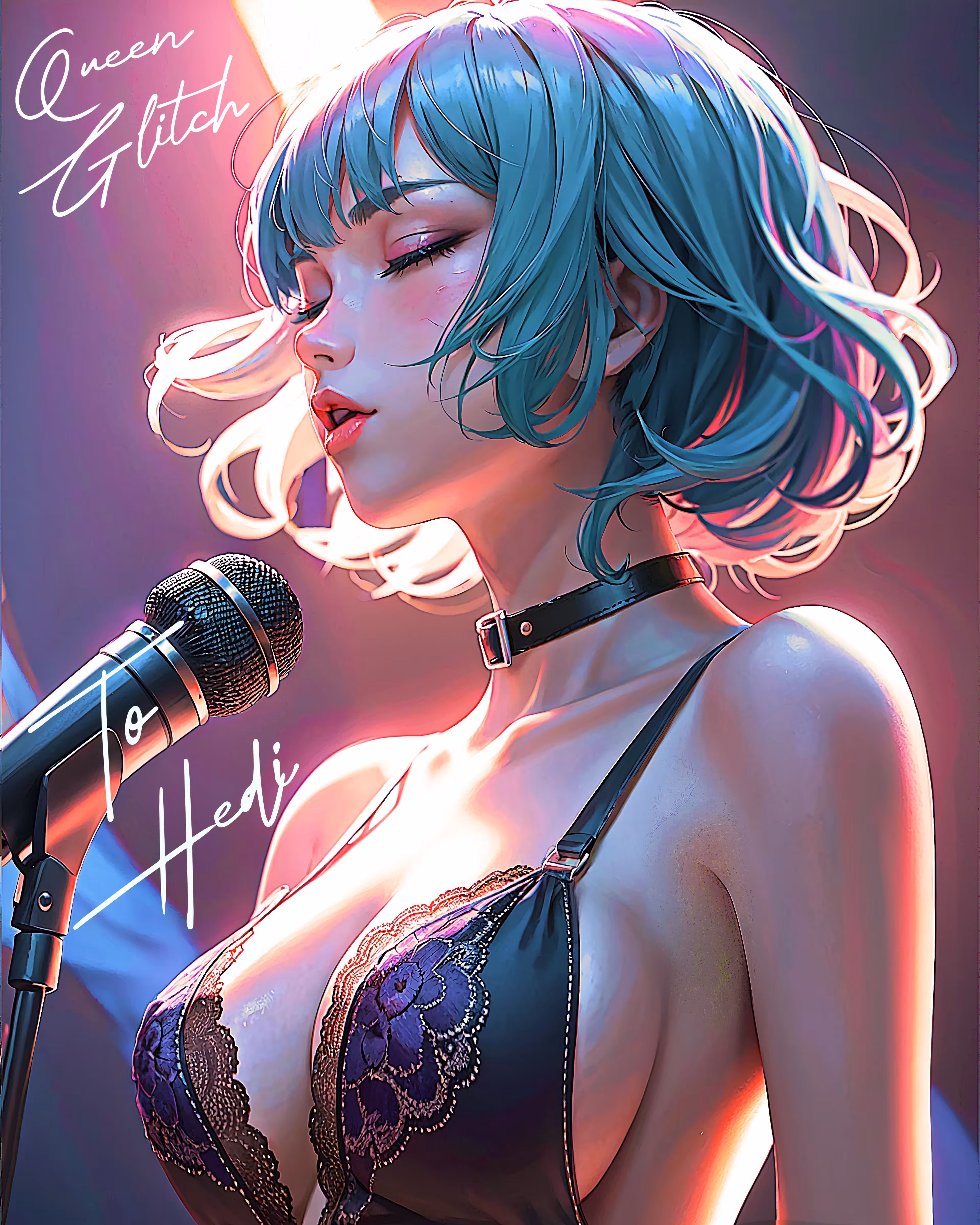 🎶VIP Autographed Launch Day Concert Poster🎶 (Hedi)