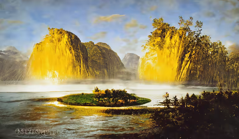 Yellow island 