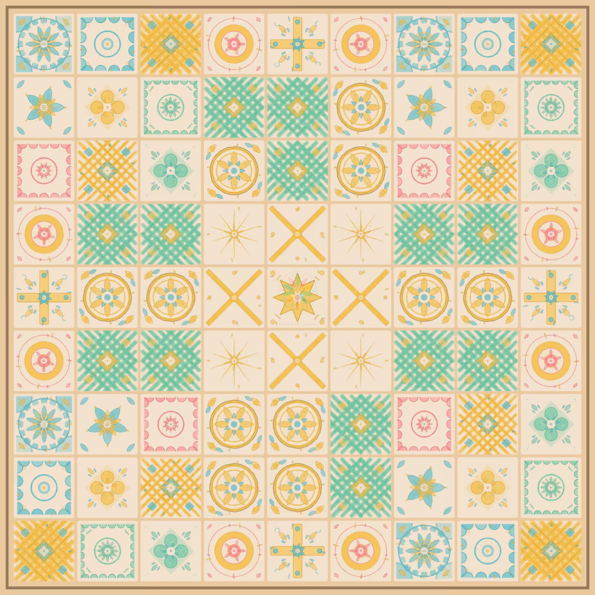 Azulejo Galo by Bryan Brinkman #143