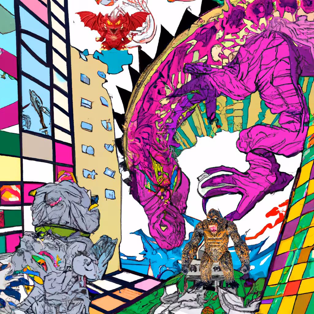 Re-Thinking  GODZILLA: Godzilla Plays With Toy King Kong