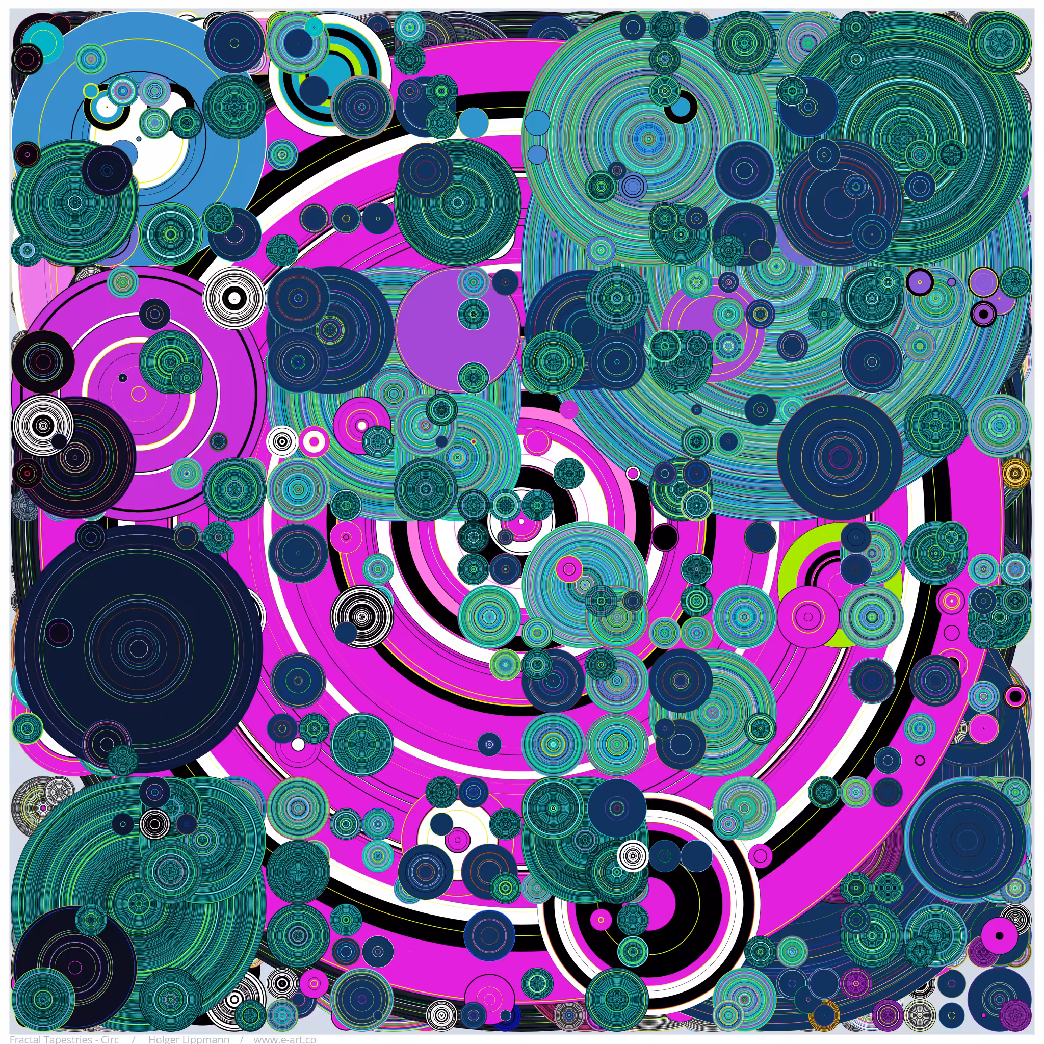 Fractal Tapestries: #1967