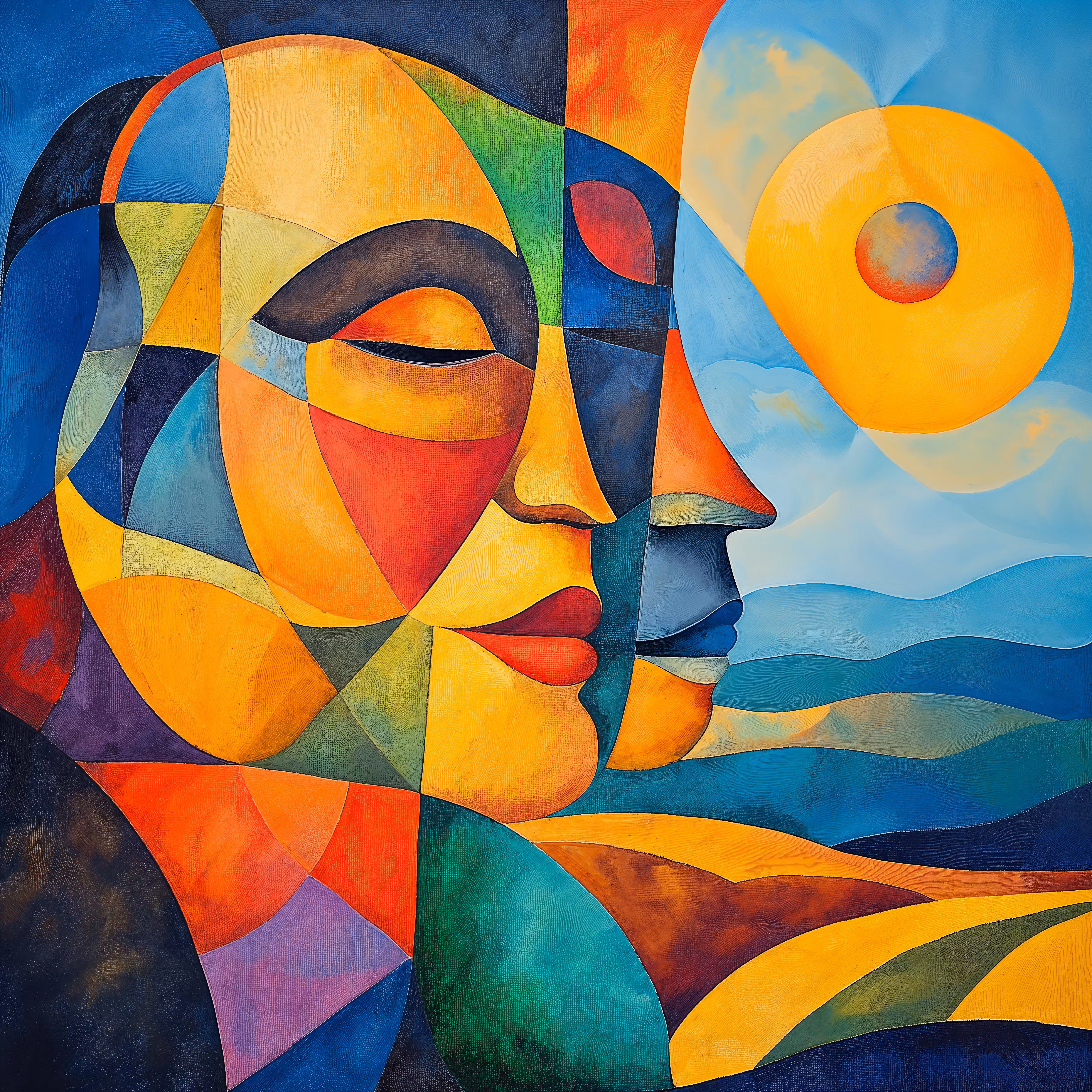 Abstract Cubist-Surrealist #32