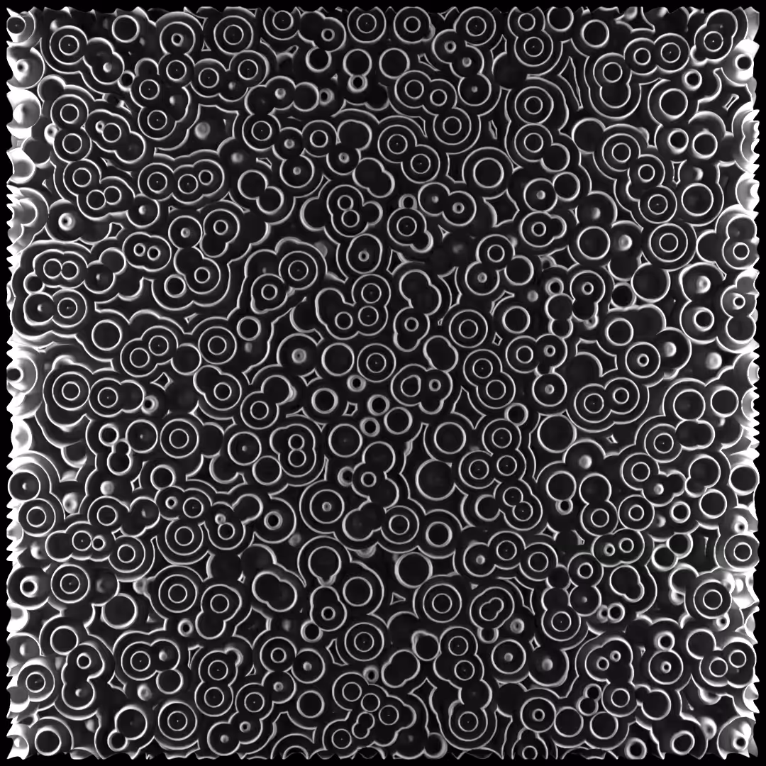 Generative Noise Patterns 33/50 (Bubble Rain Noise)