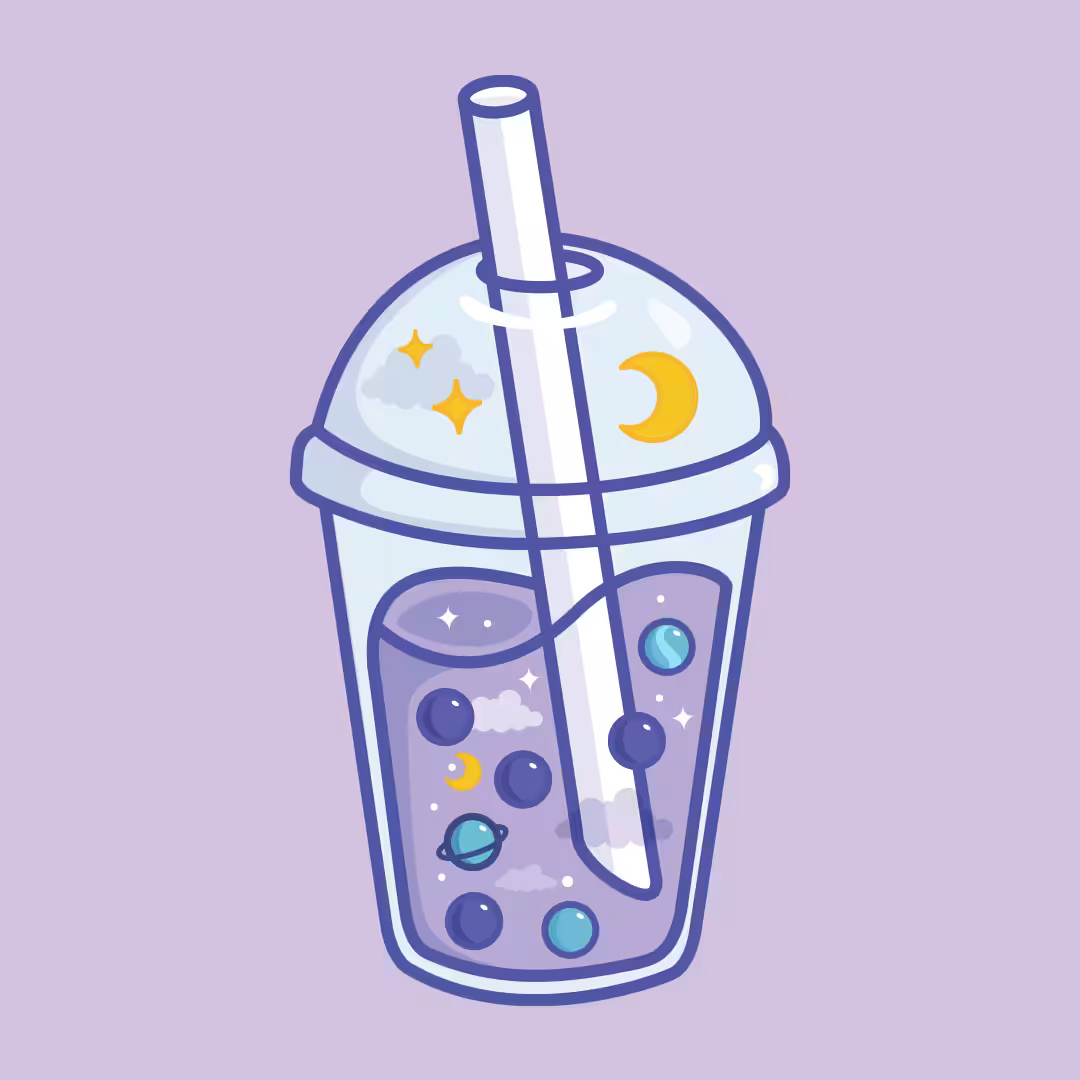 Cute Bubble Tea #06