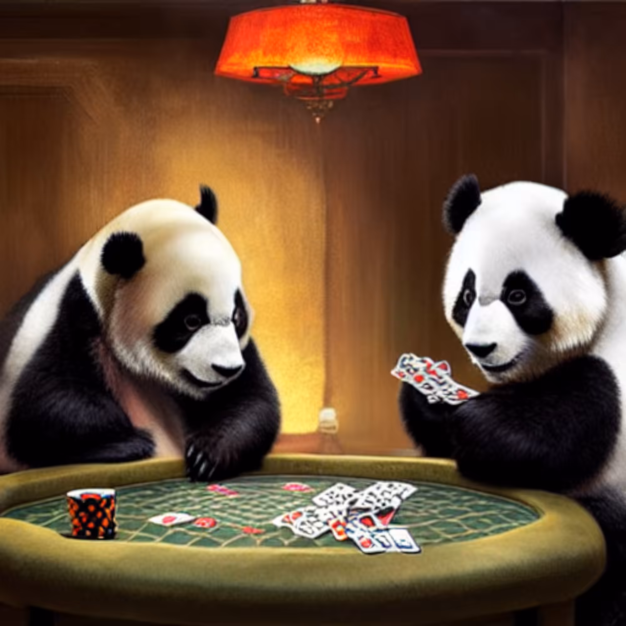 Pandas Can Play Poker